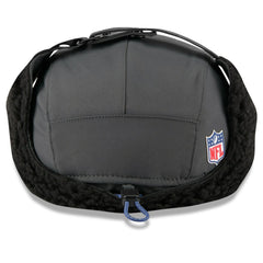 Indianapolis Colts New Era 2025 Sideline Cold Weather Runner Dog Ear Adjustable Hat - Charcoal Hats