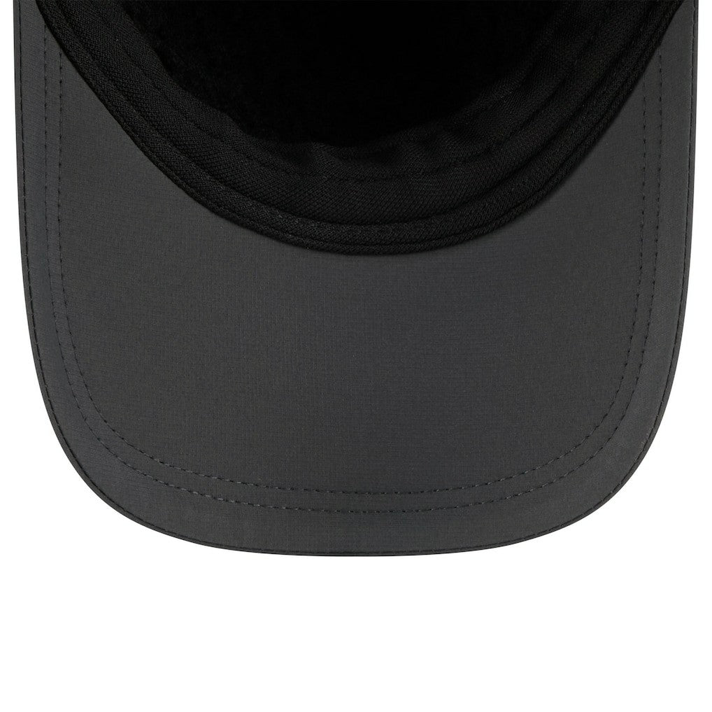 Las Vegas Raiders New Era 2025 Sideline Cold Weather Runner Dog Ear Adjustable Hat - Charcoal Hats