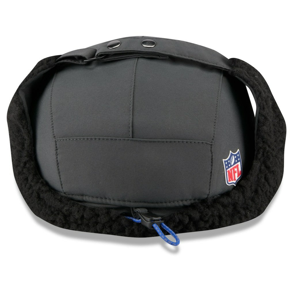 Los Angeles Rams New Era 2025 Sideline Cold Weather Runner Dog Ear Adjustable Hat - Charcoal Hats