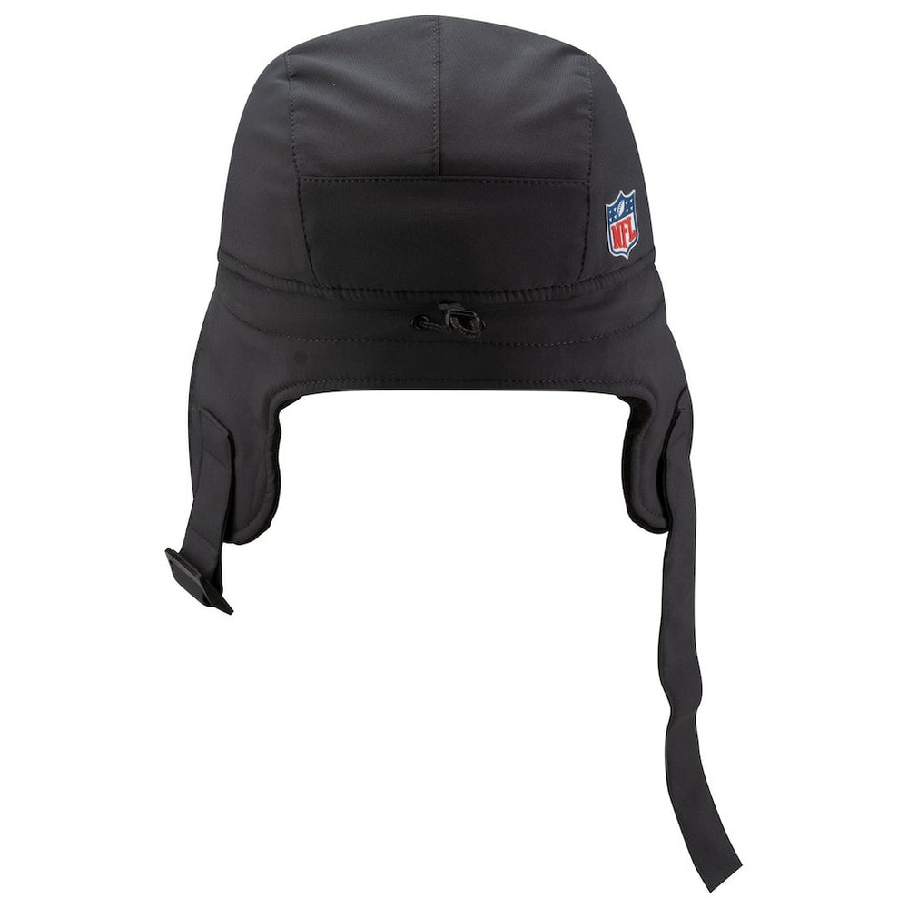 Los Angeles Rams New Era 2025 Sideline Cold Weather Runner Dog Ear Adjustable Hat - Charcoal Hats