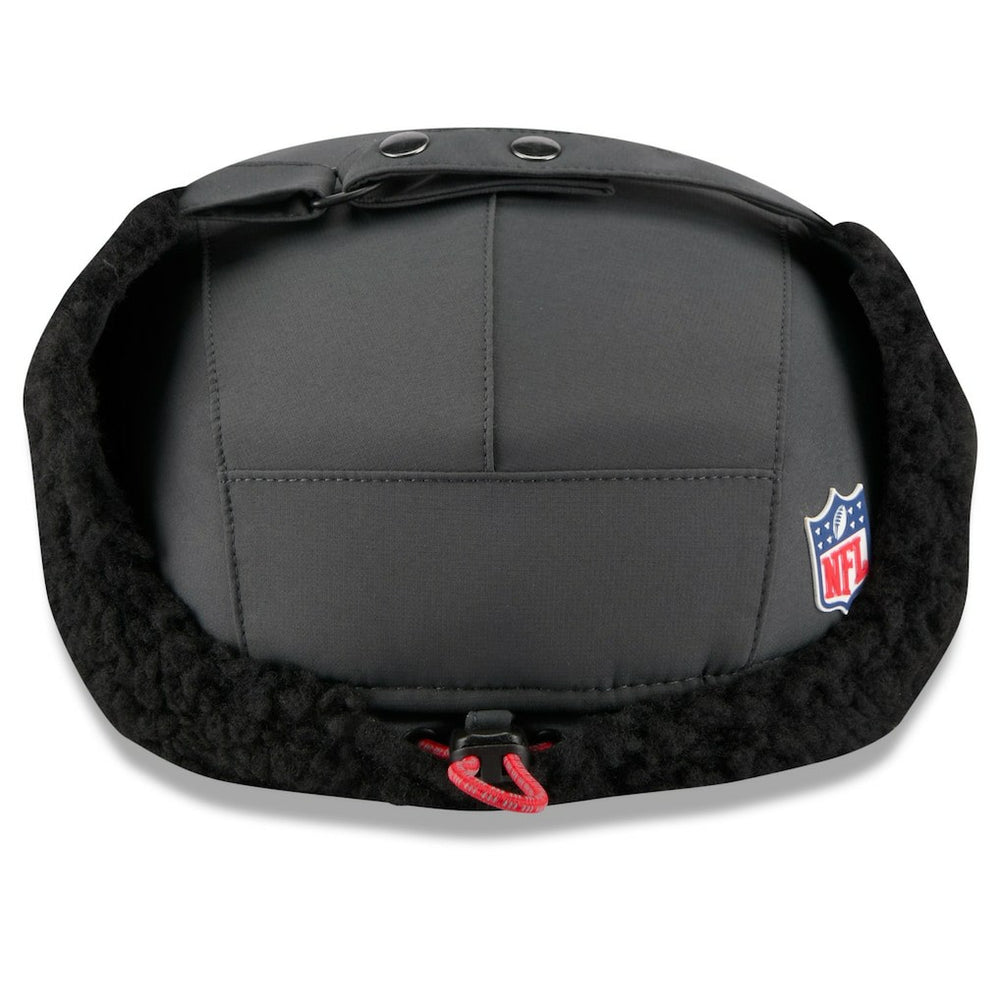 San Francisco 49ers New Era 2025 Sideline Cold Weather Runner Dog Ear Adjustable Hat - Charcoal Hats