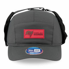 Tampa Bay Buccaneers New Era 2025 Sideline Cold Weather Runner Dog Ear Adjustable Hat - Charcoal Hats