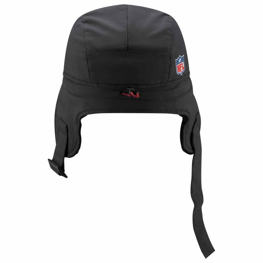 Tampa Bay Buccaneers New Era 2025 Sideline Cold Weather Runner Dog Ear Adjustable Hat - Charcoal Hats