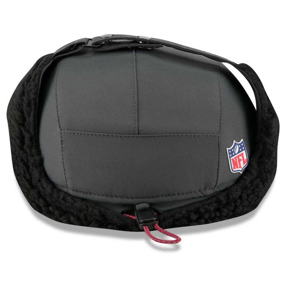 Arizona Cardinals New Era 2025 Sideline Cold Weather Runner Dog Ear Adjustable Hat - Charcoal Hats
