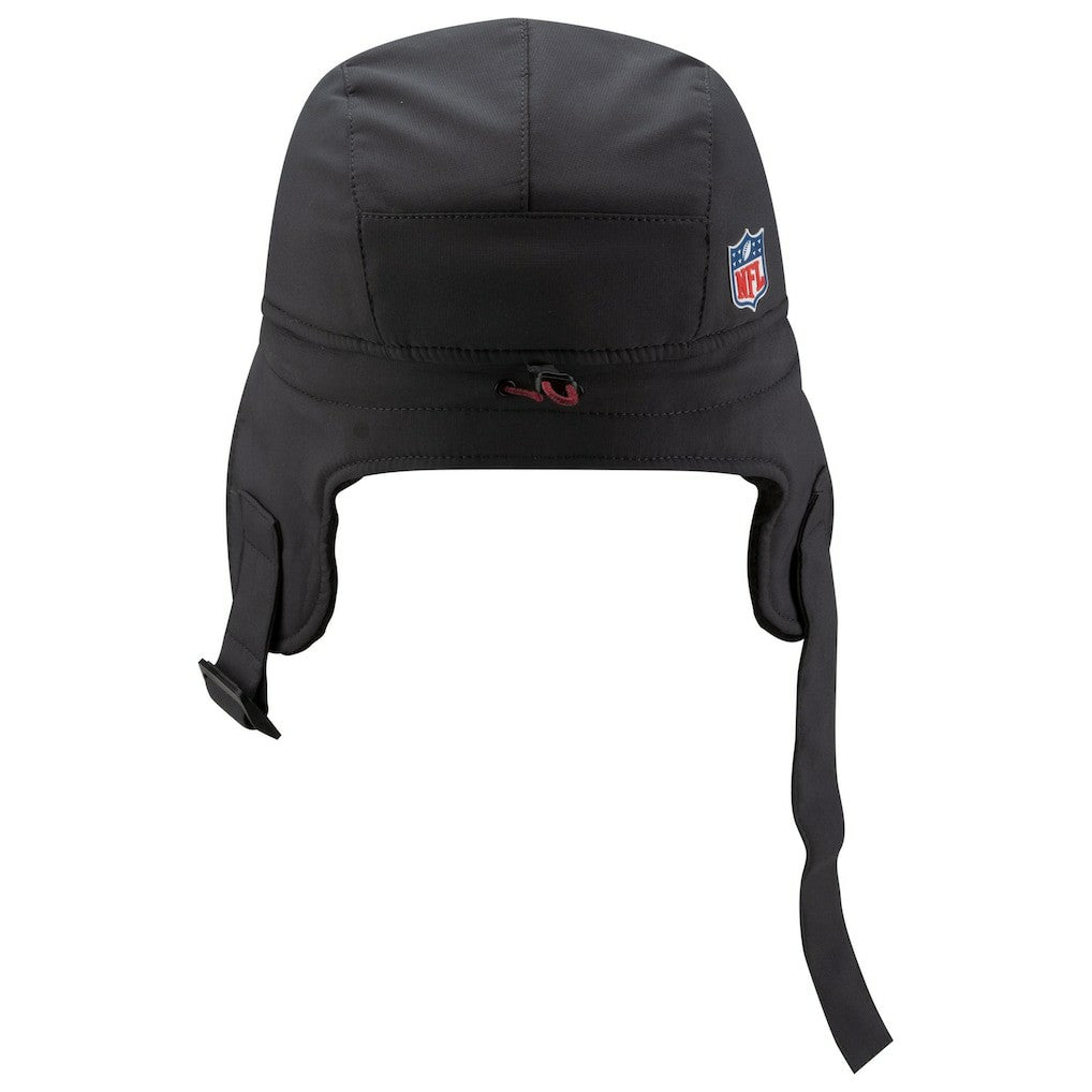 Arizona Cardinals New Era 2025 Sideline Cold Weather Runner Dog Ear Adjustable Hat - Charcoal Hats