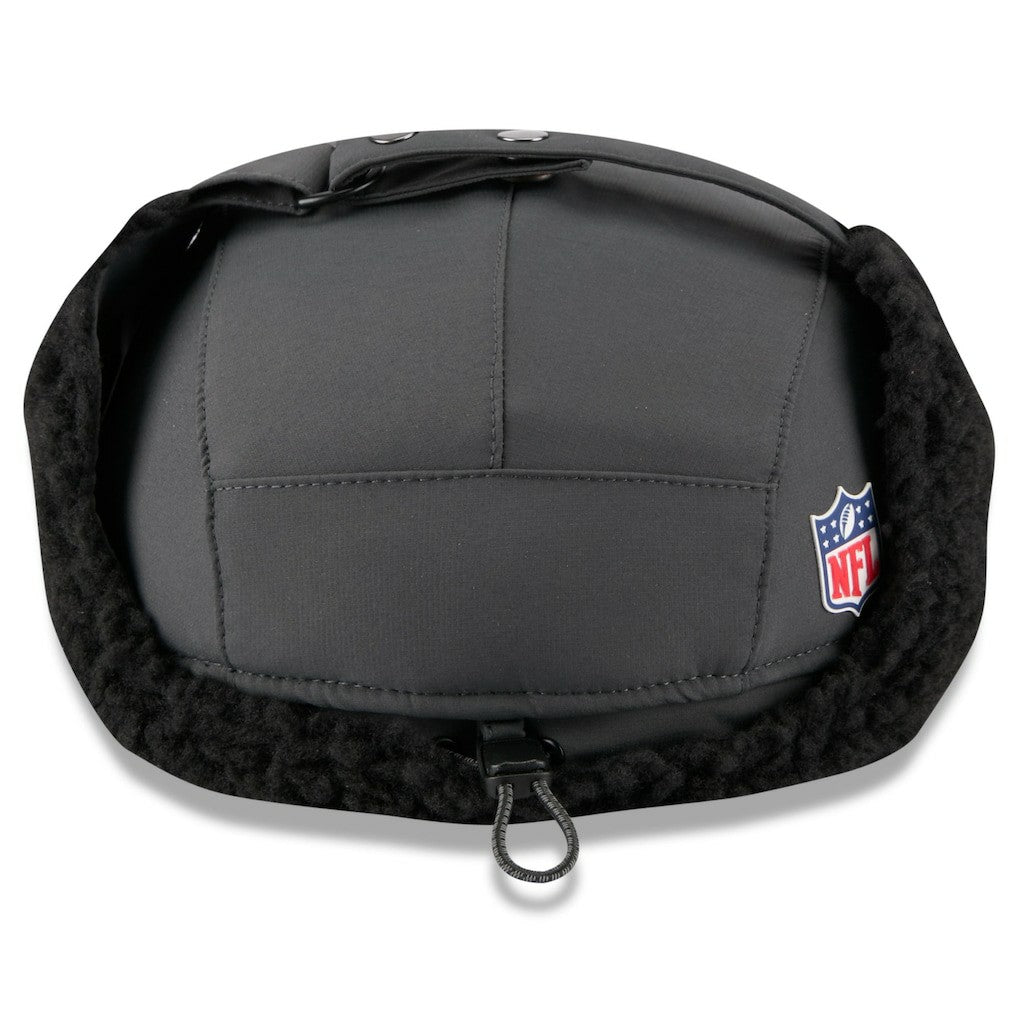 Baltimore Ravens New Era 2025 Sideline Cold Weather Runner Dog Ear Adjustable Hat - Charcoal Hats