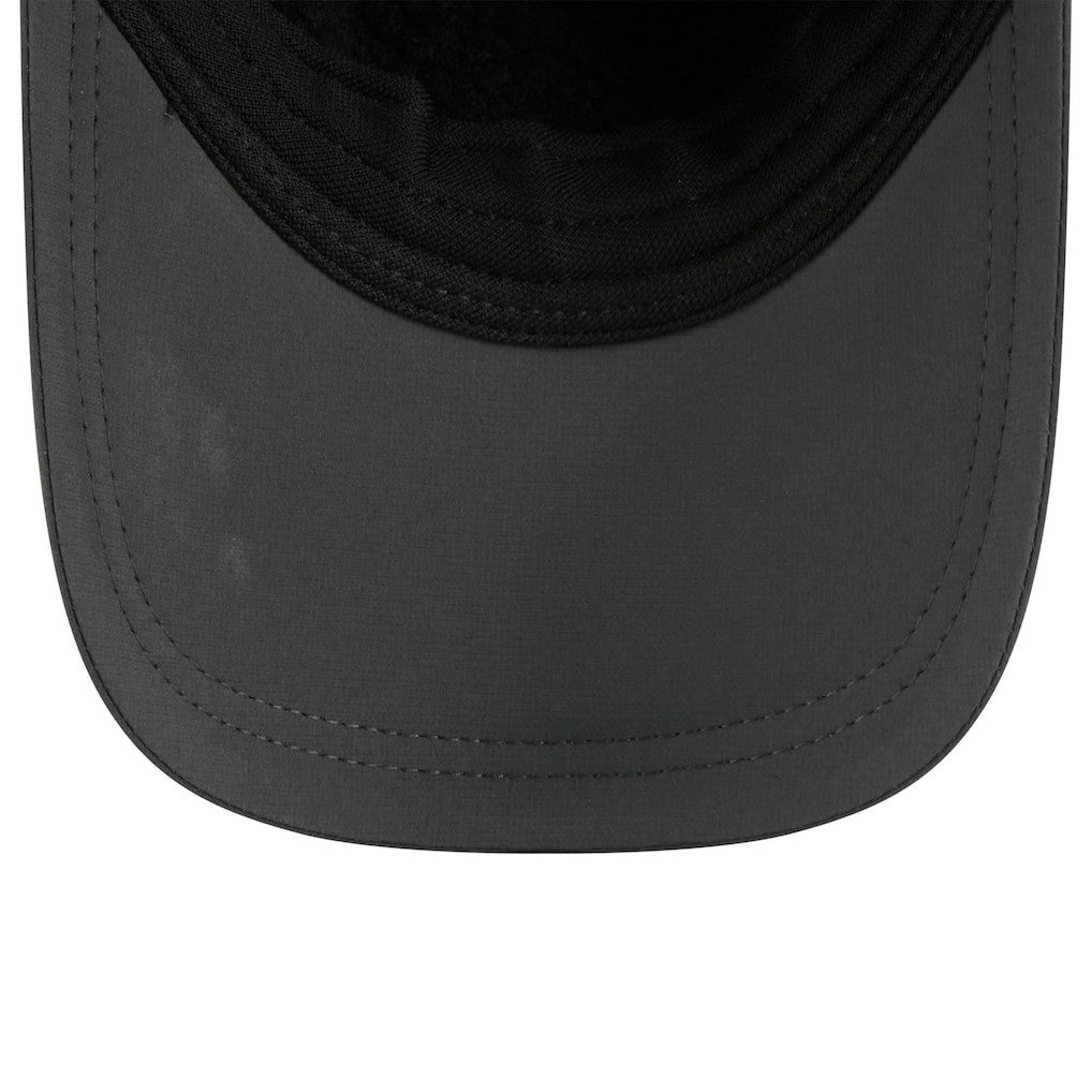 Atlanta Falcons New Era 2025 Sideline Cold Weather Runner Dog Ear Adjustable Hat - Charcoal Hats
