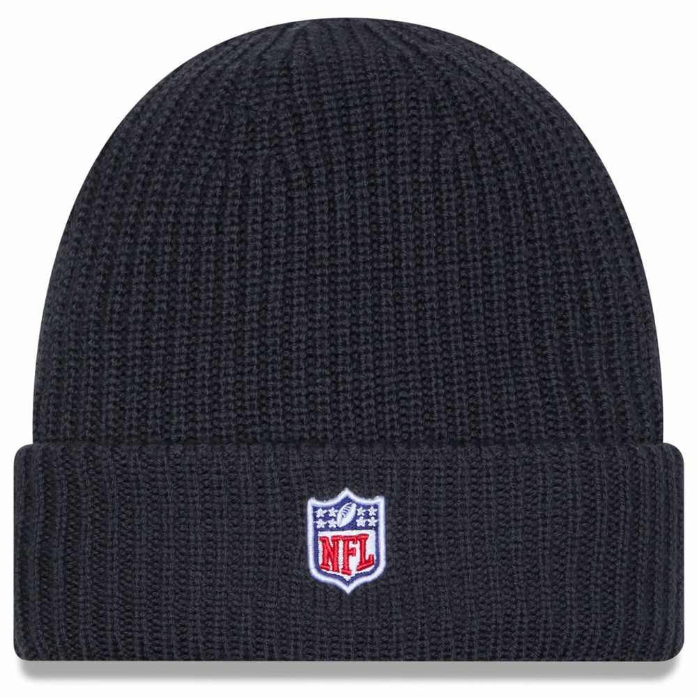 Tennessee Titans New Era 2025 Sideline Cold Weather Cuffed Knit Hat - Charcoal Hats