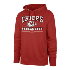 Kansas City Chiefs '47 Packed House Headline Pullover Hoodie - Red Hoodies