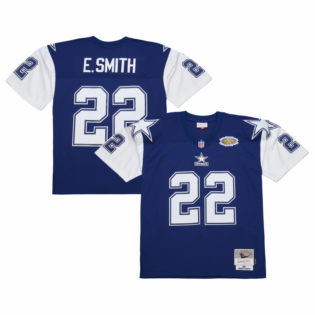 Emmitt Smith Dallas Cowboys 1995 Legacy Replica Jersey - Navy Jerseys
