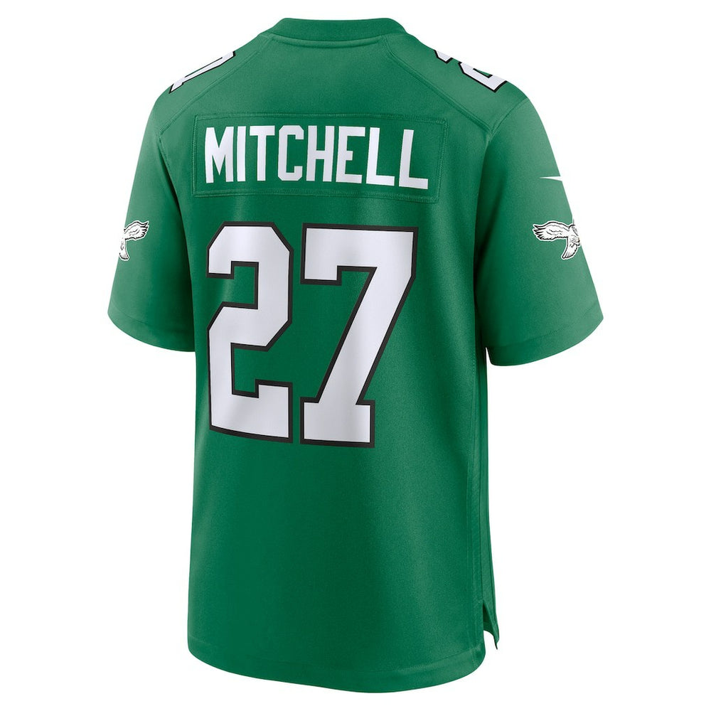 Quinyon Mitchell Philadelphia Eagles Alternate Game Jersey - Kelly Green Jerseys