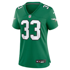 Cooper DeJean Philadelphia Eagles Women's Alternate Game Jersey - Kelly Green Jerseys