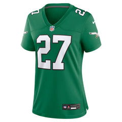 Quinyon Mitchell Philadelphia Eagles Women's Alternate Game Jersey - Kelly Green Jerseys