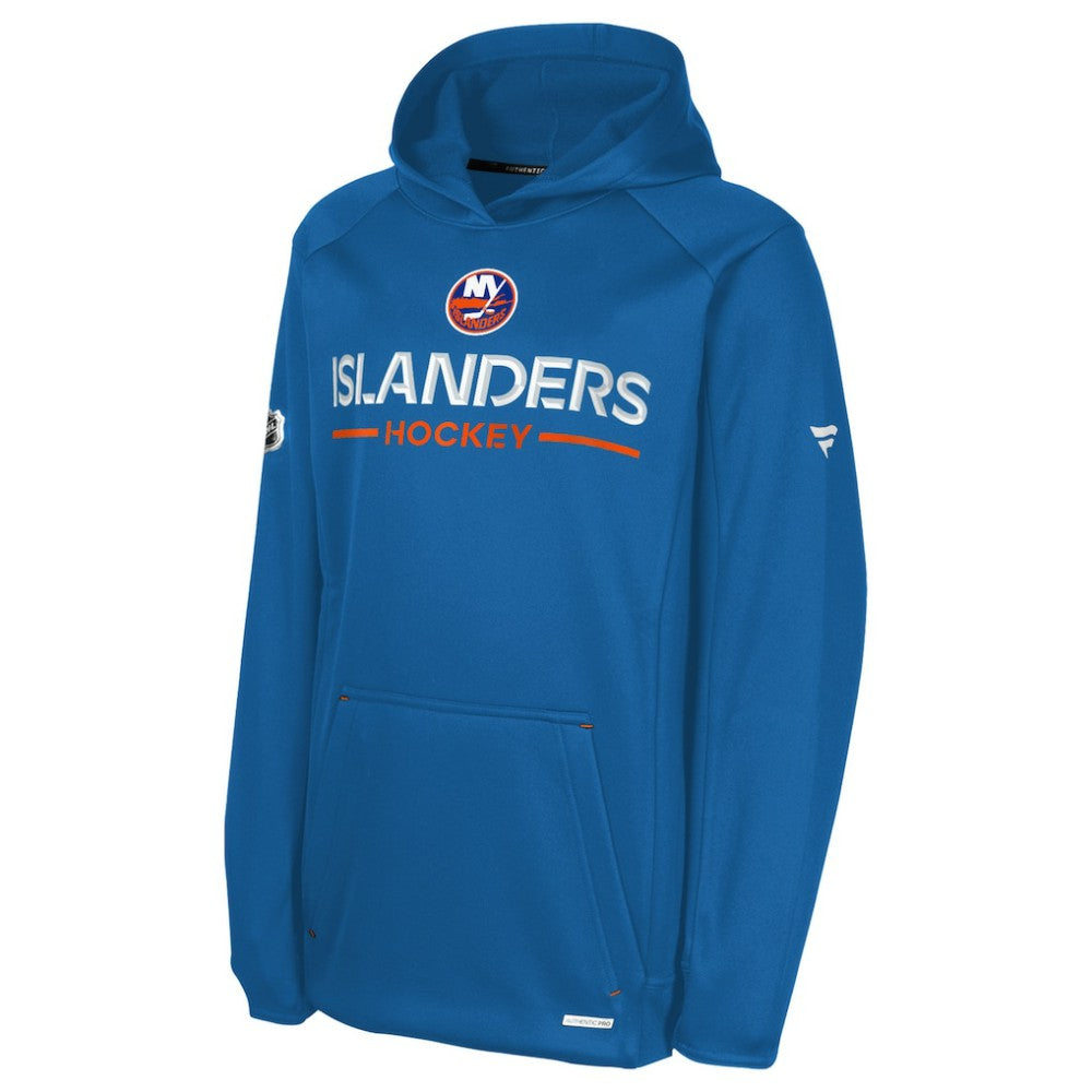 New York Islanders Fanatics Youth Authentic Pro Rink Raglan Hoodie - Royal | US 202634968
