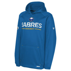Buffalo Sabres Fanatics Youth Authentic Pro Rink Raglan Hoodie - Royal | US 202634975