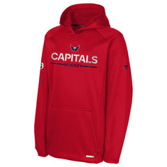 Washington Capitals Fanatics Youth Authentic Pro Rink Raglan Hoodie - Red | US 202634987
