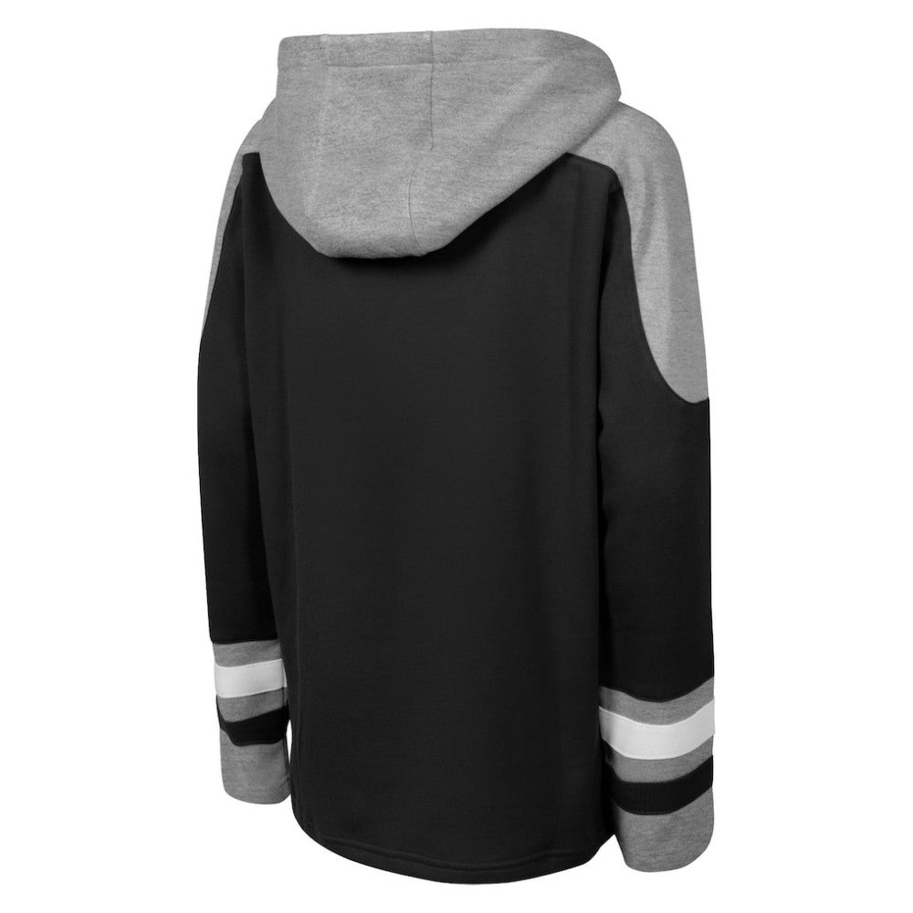 Los Angeles Kings Outerstuff Youth Ageless Must Have Home V-Neck Hoodie - Black | US 202635035