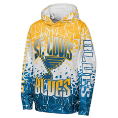 St. Louis Blues Outerstuff Youth Frozen Frenzy Hoodie - Gold | US 202635072