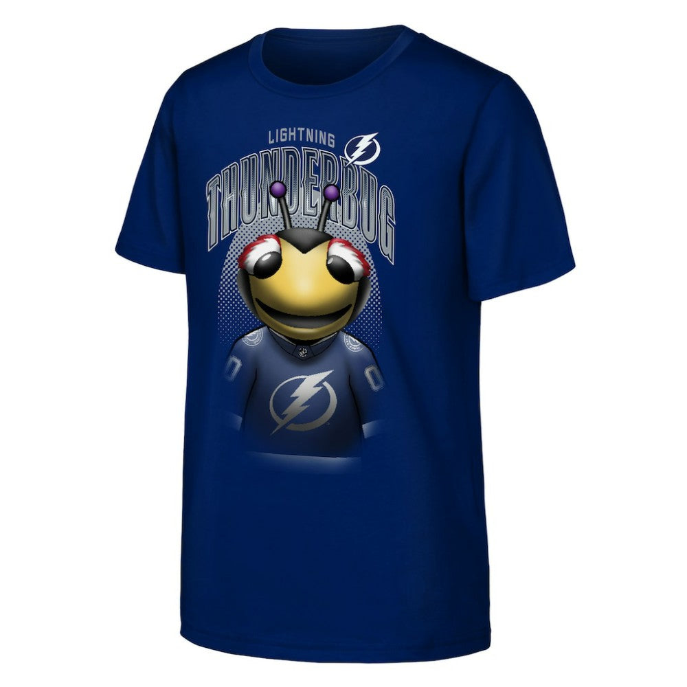 Tampa Bay Lightning Outerstuff Youth Mascot Highlight T-Shirt - Blue | US 202635078
