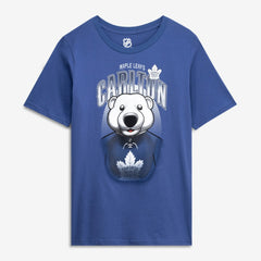 Toronto Maple Leafs Outerstuff Youth Mascot Highlight T-Shirt - Blue | US 202635079