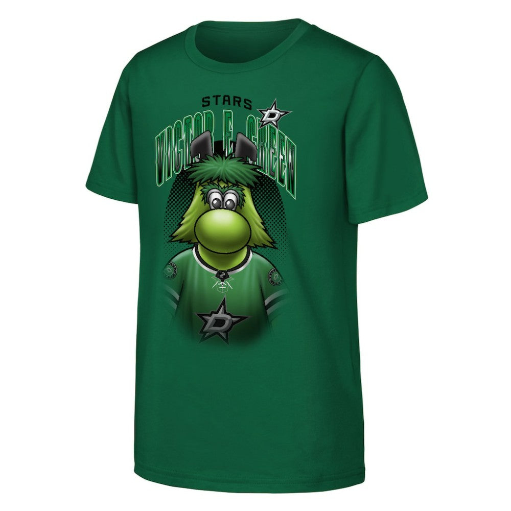 Dallas Stars Outerstuff Youth Mascot Highlight T-Shirt - Kelly Green | US 202635083