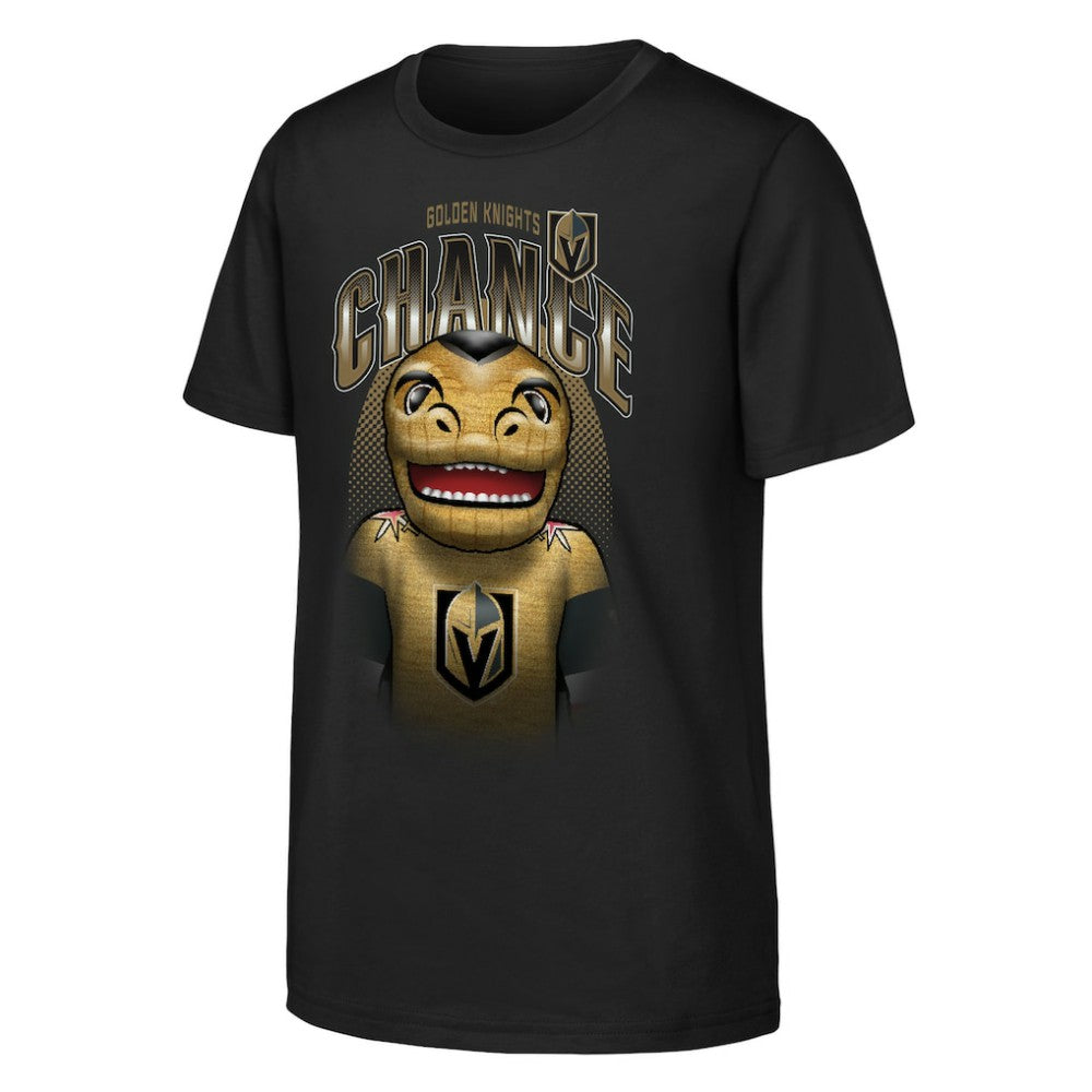 Vegas Golden Knights Outerstuff Youth Mascot Highlight T-Shirt - Black | US 202635084