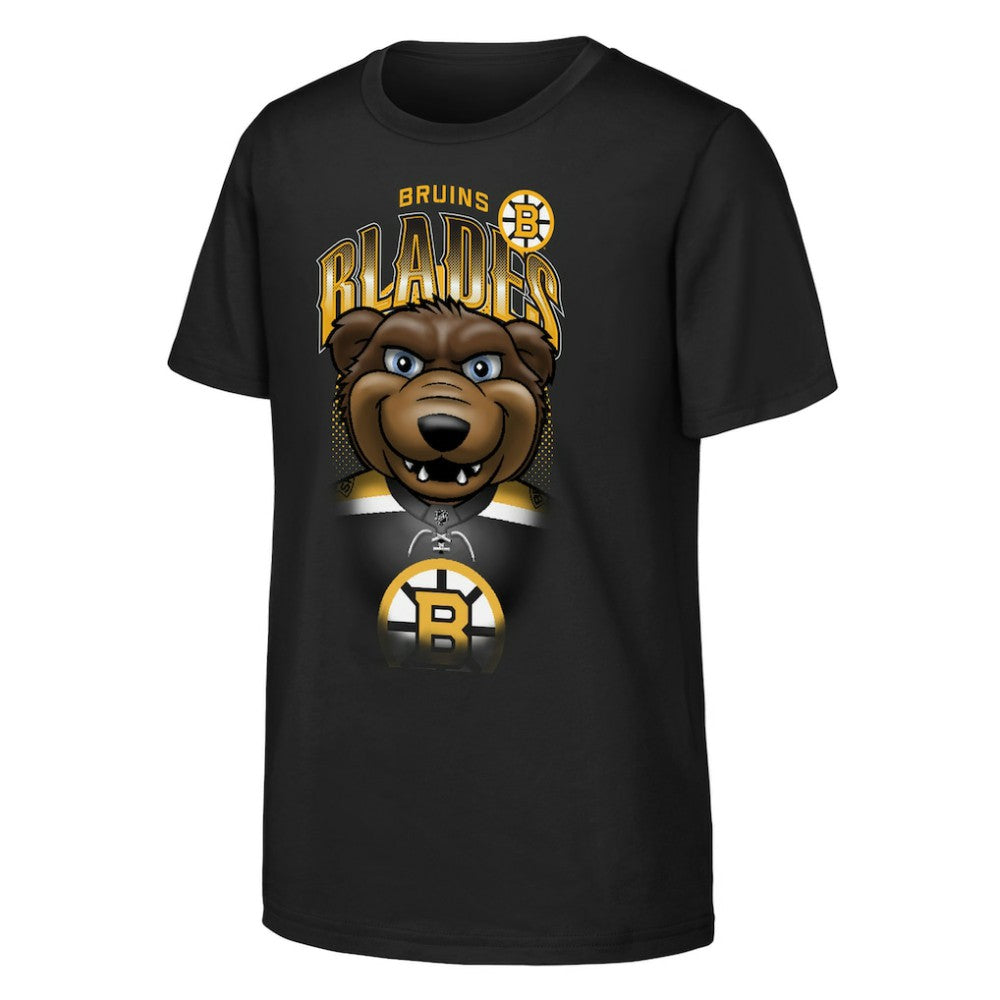 Boston Bruins Outerstuff Youth Mascot Highlight T-Shirt - Black | US 202635086