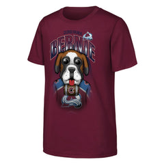 Colorado Avalanche Outerstuff Youth Mascot Highlight T-Shirt - Burgundy | US 202635092