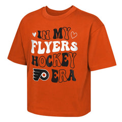 Philadelphia Flyers Outerstuff Girls Youth In My Era Boxy T-Shirt - Orange | US 202635106