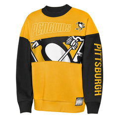 Pittsburgh Penguins Outerstuff Youth Impact Player Sweatshirt - Gold/Black | US 202635175
