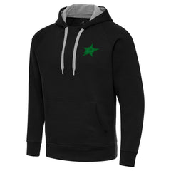 Dallas Stars Antigua St. Patrick's Day Victory Pullover Hoodie - Black | US 202635190