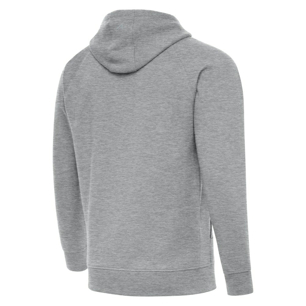 Minnesota Wild Antigua St. Patrick's Day Victory Pullover Hoodie - Heather Gray | US 202635202