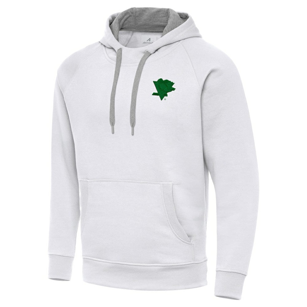 Pittsburgh Penguins Antigua St. Patrick's Day Victory Pullover Hoodie - White | US 202635208