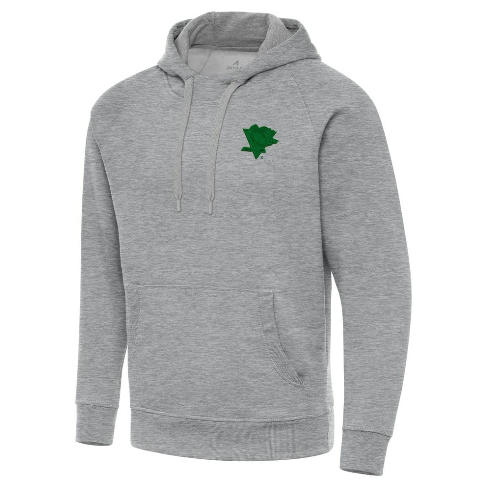 Pittsburgh Penguins Antigua St. Patrick's Day Victory Pullover Hoodie - Heather Gray | US 202635211