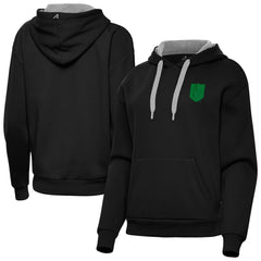 Vegas Golden Knights Antigua Women's St. Patrick's Day Victory Pullover Hoodie - Black | US 202635238