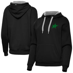 Dallas Stars Antigua Women's St. Patrick's Day Victory Pullover Hoodie - Black | US 202635247