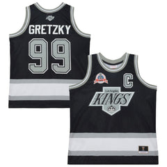 Wayne Gretzky Los Angeles Kings Mitchell & Ness Unisex Maxxed Out Fashion Basketball Jersey - Black | US 202635610