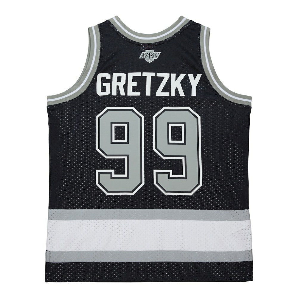 Wayne Gretzky Los Angeles Kings Mitchell & Ness Unisex Maxxed Out Fashion Basketball Jersey - Black | US 202635610
