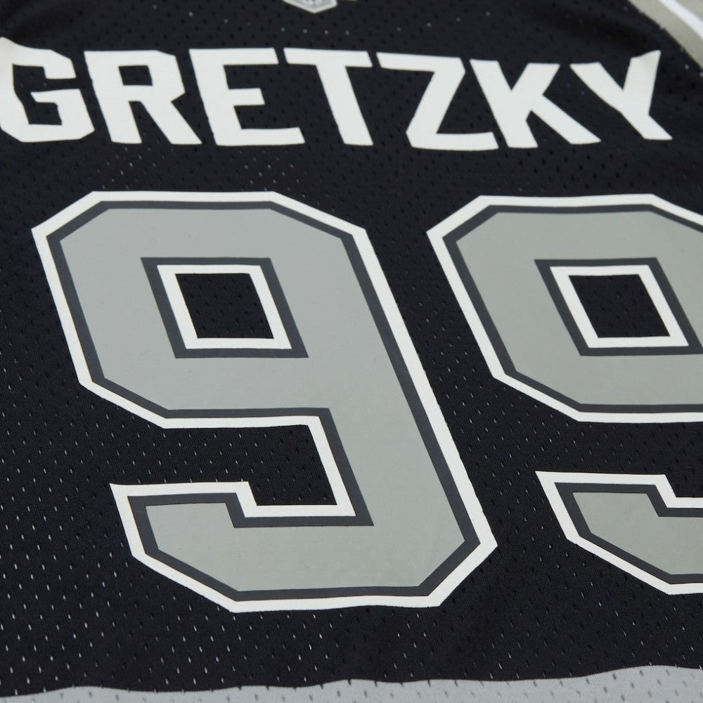 Wayne Gretzky Los Angeles Kings Mitchell & Ness Unisex Maxxed Out Fashion Basketball Jersey - Black | US 202635610
