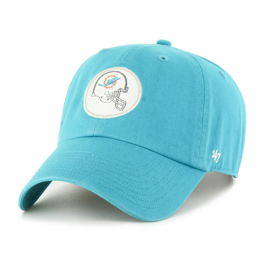 Miami Dolphins '47 Hard Hat Clean Up Adjustable Hat - Aqua Hats