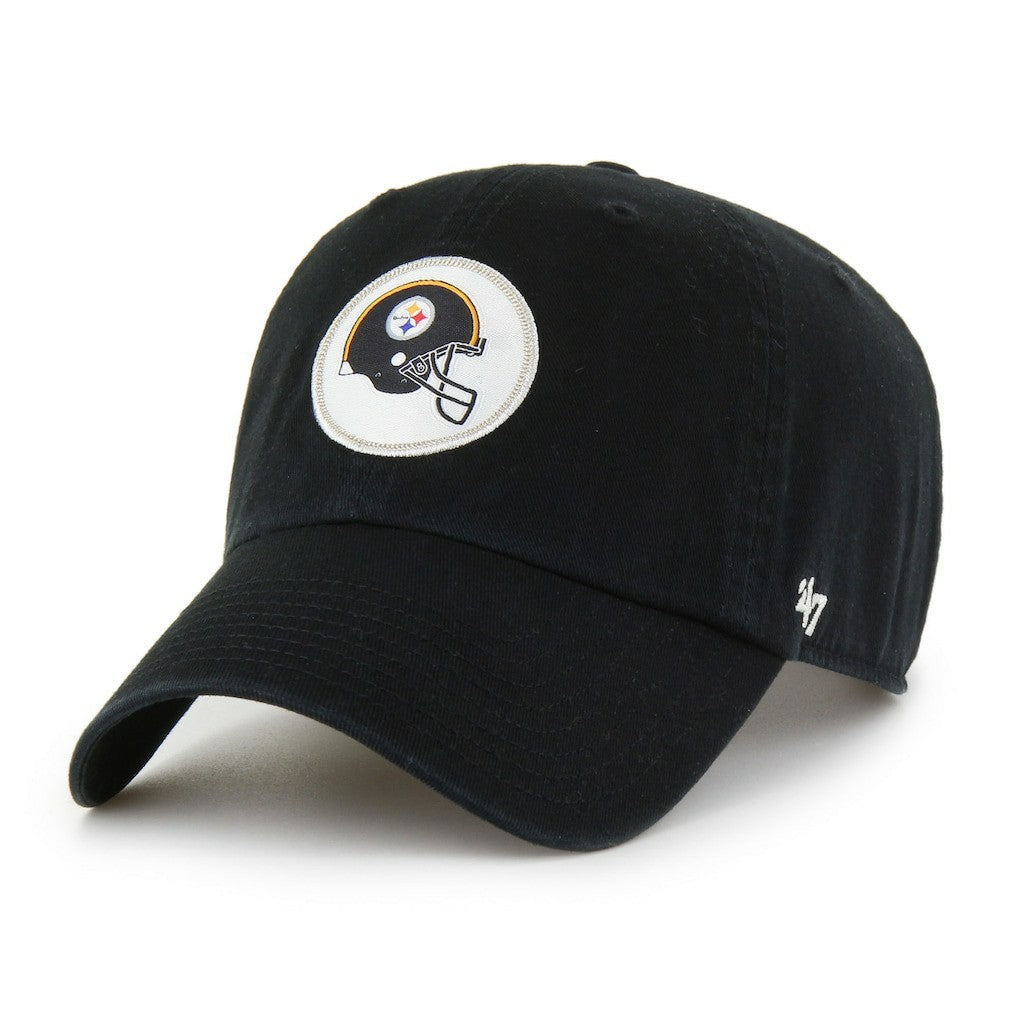 Pittsburgh Steelers '47 Hard Hat Clean Up Adjustable Hat - Black Hats