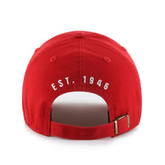 San Francisco 49ers '47 Hard Hat Clean Up Adjustable Hat - Scarlet Hats