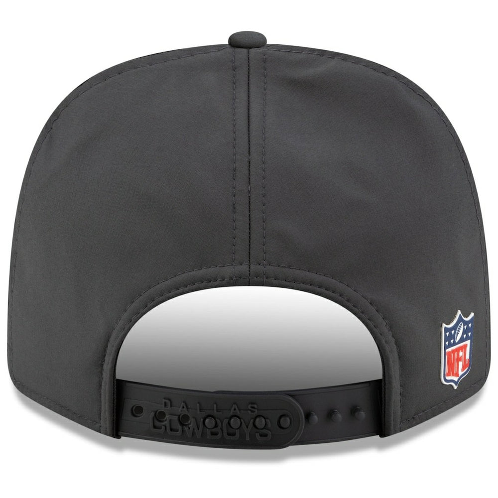 Dallas Cowboys New Era 2025 Sideline Cold Weather Split Panel 9FIFTY Snapback Hat - Charcoal Hats
