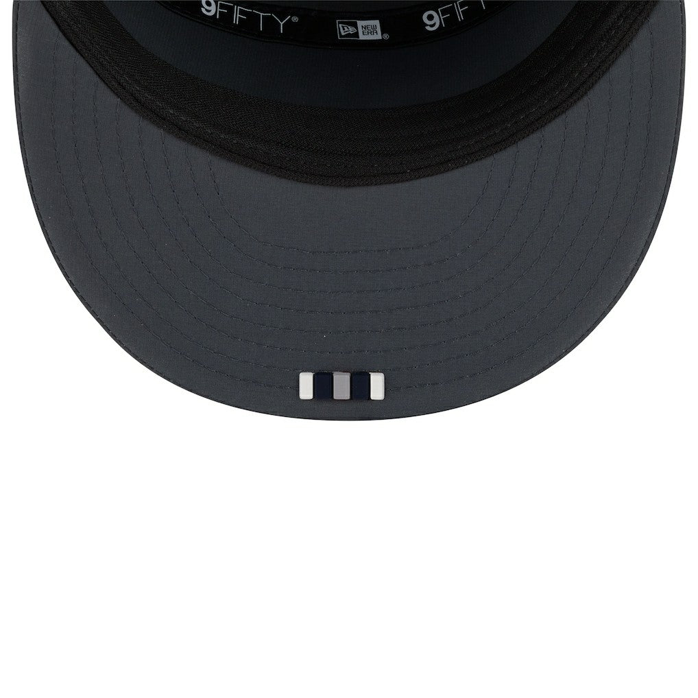 Dallas Cowboys New Era 2025 Sideline Cold Weather Split Panel 9FIFTY Snapback Hat - Charcoal Hats
