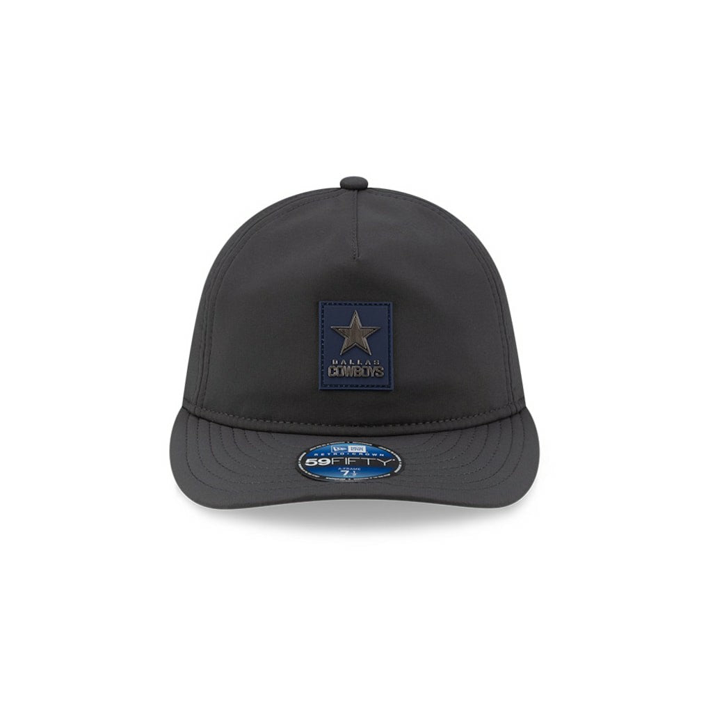 Dallas Cowboys New Era 2025 Sideline Cold Weather Retro Crown 59FIFTY Fitted Hat - Charcoal Hats