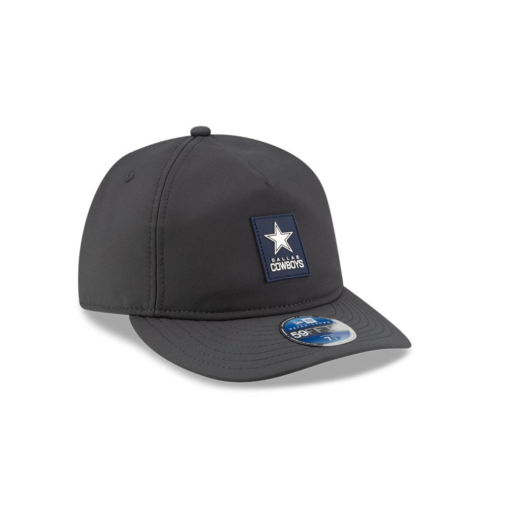 Dallas Cowboys New Era 2025 Sideline Cold Weather Retro Crown 59FIFTY Fitted Hat - Charcoal Hats