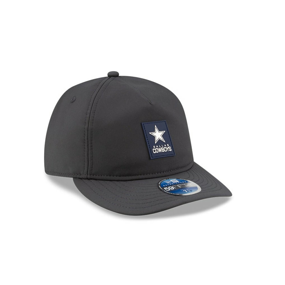 Dallas Cowboys New Era 2025 Sideline Cold Weather Retro Crown 59FIFTY Fitted Hat - Charcoal Hats