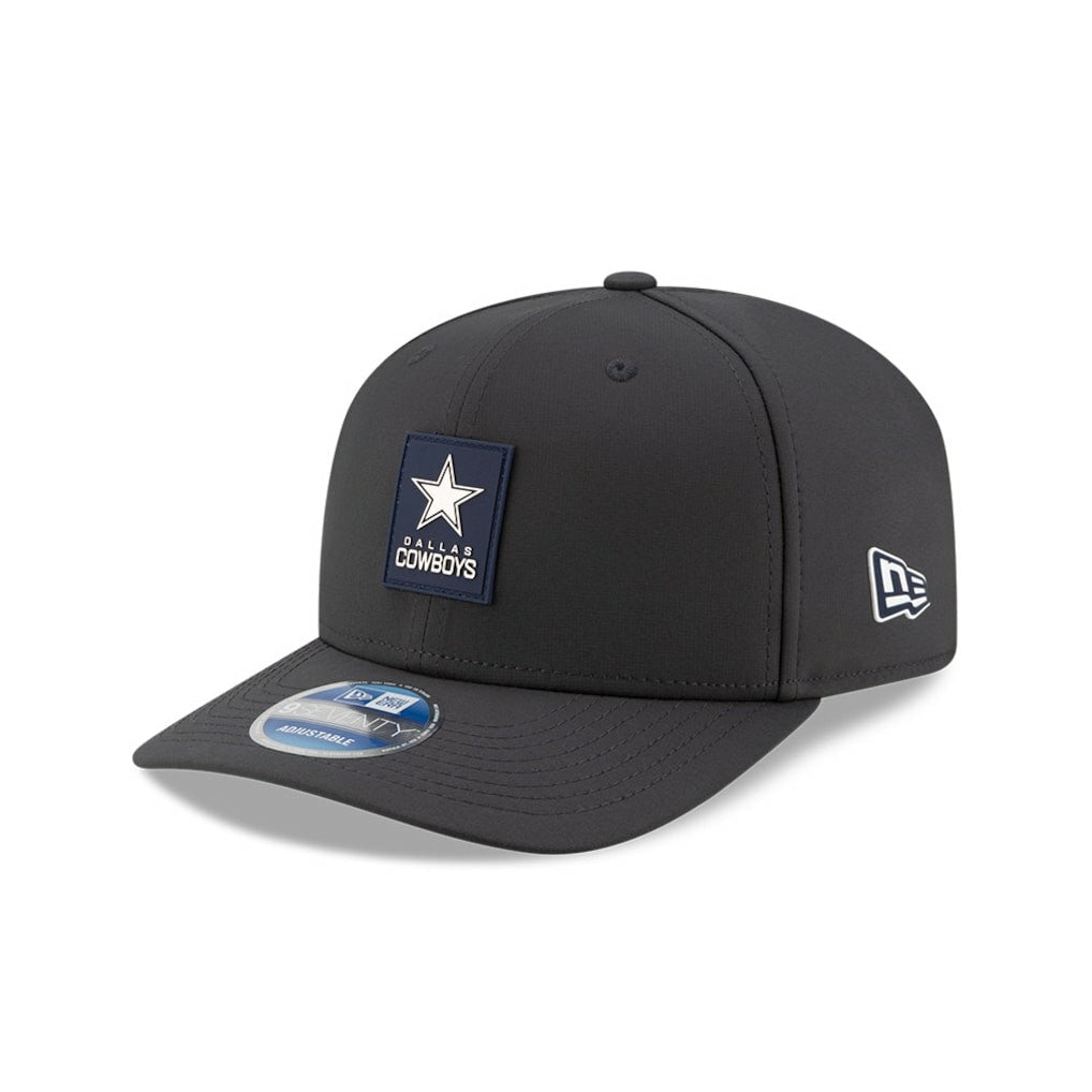 Dallas Cowboys New Era 2025 Sideline Cold Weather 9SEVENTY Adjustable Hat - Charcoal Hats