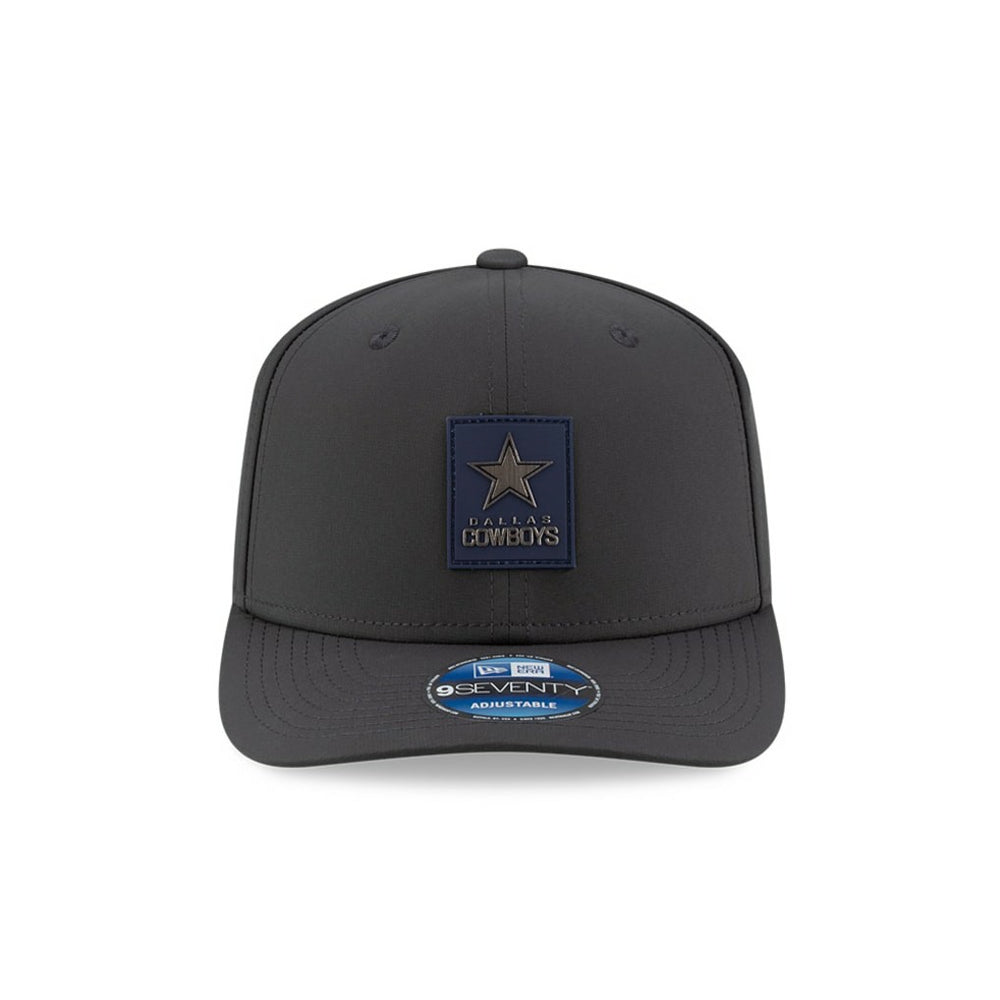 Dallas Cowboys New Era 2025 Sideline Cold Weather 9SEVENTY Adjustable Hat - Charcoal Hats