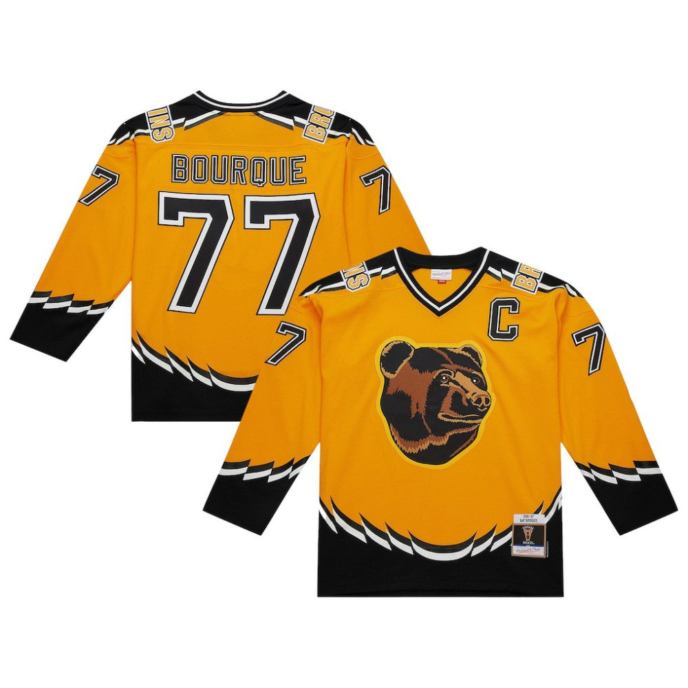 Ray Bourque Boston Bruins Mitchell & Ness 1996-97 Power Play Jersey - Gold | US 202640349